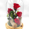 Forever 4 Red+Forever Red Heart! (Large Plus/H 4.5cm x D 6.5cm) With Led Stolp