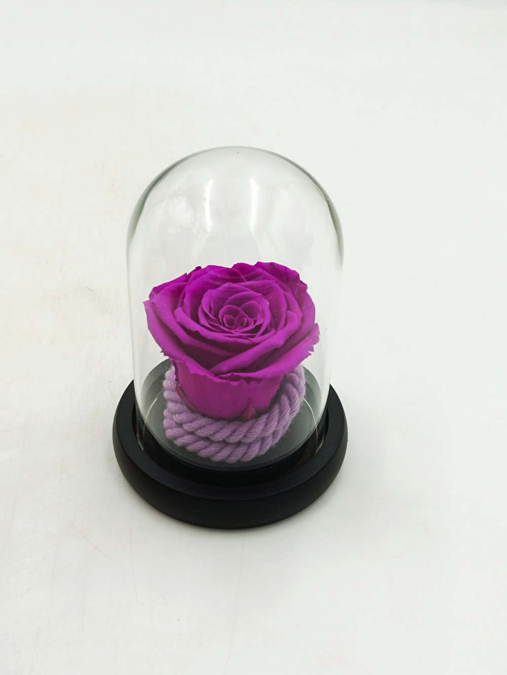 Forever Deep Purple (Large+/H 4.5cm x D 6.5cm) Σε Μίνι Γυάλινο Θόλο