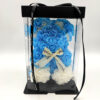 Rose Bear Light Blue/White (Υψος = 25cm/Πλάτος = 17cm)