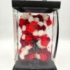 Rose Bear Rainbow Red (Υψος = 25cm/Πλάτος = 17cm)