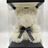 Rose Bear White Big (Yψος = 40cm/Πλάτος = 30cm)