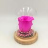 Forever Fuchsia (Large+/H 4.5cm x D 6.5cm) Σε Μίνι Γυάλινο Θόλο